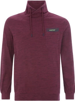 Jan Vanderstorm Sweatshirt KERVIK dunkelrot