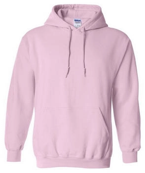 Gildan Kapuzenpullover Uni 18500 hellrosa