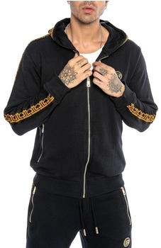 Redbridge Sweatjacke Kapuzenpullover Reißverschluss R-Logo Premium dunkelblau