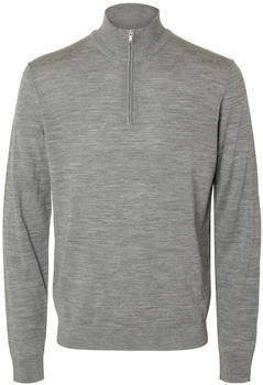 Selected Male Half-Zip Pullover 100% Merinowolle