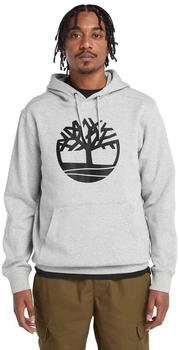 Timberland TB0A2BJH0521 Graues Logo-Sweatshirt Lässig Sportlich Baumwolle Multisport