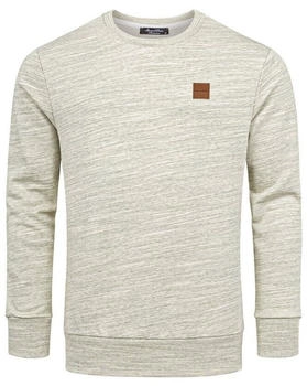 Amaci&Sons Sweatshirt Basic College 4071 grün weiß