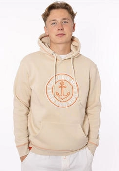 Zwillingsherz Hoodie Anker Moin beige