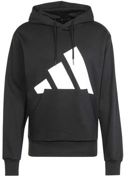 Adidas Essentials Big Logo Hoodie schwarz wei&szlig; IN6159