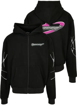 Mister Tee Speed Logo Zip Jacket schwarz