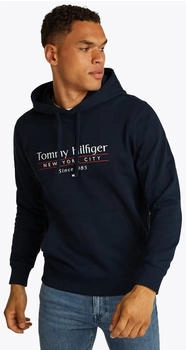 Tommy Hilfiger MW0MW38672 Sweatshirt Kapuze marineblau