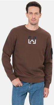 Key Largo MSW KLELECTION Sweatshirt rund mud braun