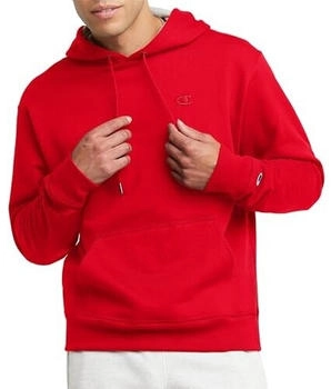Champion Powerblend Pullover Hoodie rot scharlach