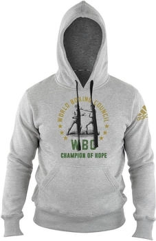Adidas WBC Hoody Heritage Hoodie grau schwarz