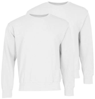 Fruit of the Loom Set- Sweat weiß