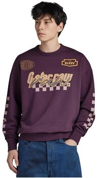 G-Star Moto Sport Loose R Sweatshirt D23895-B782-8880