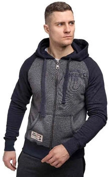 Lonsdale Slough Hooded Sweatshirt navy