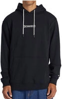 DC Shoes Sweatshirt Baseline Otlr ADYFT03390 Schwarz Regular Fit Herren