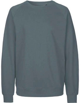 Neutral Rundhalspullover Bio-Unisex-Sweatshirt teal