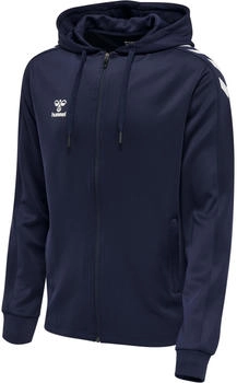 Hummel hmlCORE XK Poly Zip Hood Sweat marineblau