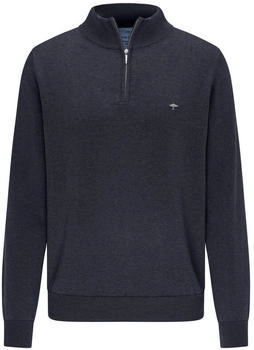 Fynch-Hatton Troyer aus reiner Baumwolle navy