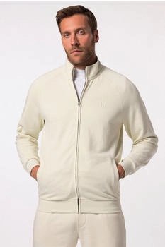 JP 1880 Fleecejacke Sweatjacke cremeweiß