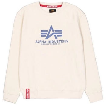 Alpha Industries Basic Sweater wei&szlig; vintage white