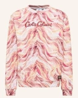 Carlo Colucci Sweatshirt Print rot