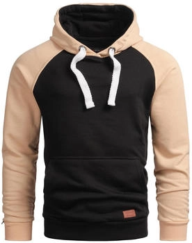 Alessandro Salvarini Hoodie ASSergiio Kapuze beige
