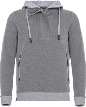 Redbridge Pullover Kapuzenpullover hoher Kragen grau