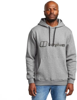 Berghaus Kangaroo Pocket Bio-Baumwollpullover Hoody dunkelgrau