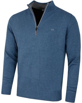Calvin Klein Baumwoll-Golfpullover denim