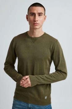 Blend Strickpullover feinstrick Rundhalsausschnitt 100% Baumwolle