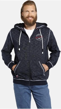 Jan Vanderstorm Sweatjacke JOKORA dunkelblau