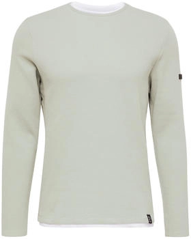 Key Largo Pullover 'STEFANO' grau weiß 8502796