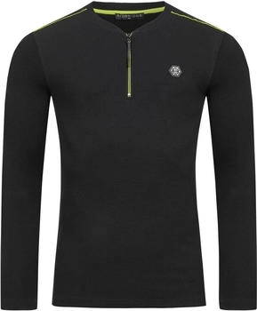 Redbridge Pullover Longsleeve Slim Fit neon schwarz