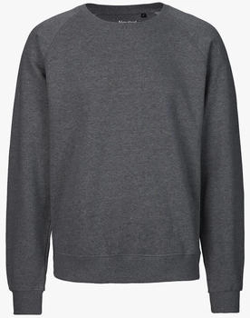 Neutral Sweatshirt Pullover Dunkelgrau Melange