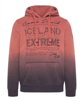 Camp David Hoodie Dip Dye Label-Stickereien