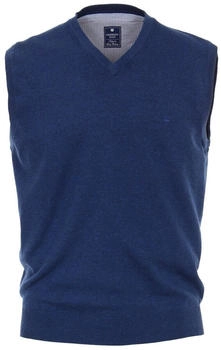 Redmond Pullunder Ärmellos V-Neck Regular-Fit blau schwarz