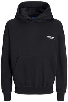 Jack & Jones Jorroxbury Back Sweat Hood LN schwarz