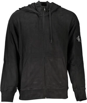 Calvin Klein Sweatshirt Reißverschluss schwarz