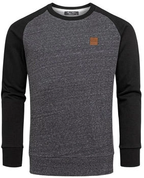 Amaci&Sons Sweatshirt Basic College 4071 schwarz