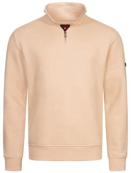 Höhenhorn Troiberg Pullover Zip Sweatshirt beige
