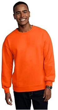 Fruit of the Loom Eversoft Fleece Sweatshirt sicherheitsorange