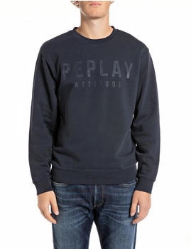 Replay M6975 Sweatshirt 088 blau schwarz