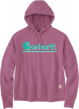 Carhartt Hoodie aus Baumwoll-Lyocell-Mischgewebe Print Woodrose 106918