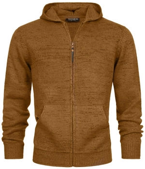 Indicode Strickjacke 'Gage' braun
