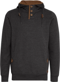 Blend Kapuzenpullover Hoodie Pullover Knopf-Verschlüsse baumwollmischung charcoal 70818