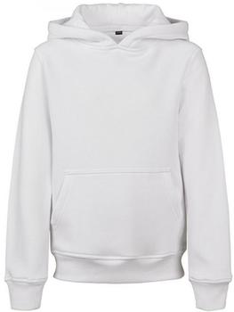 Build Your Brand BY117-Basic Kids Hoody Hooded Sweatshirt weiß