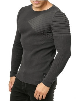 Redbridge Strickpullover Arrow Shoulder anthrazit