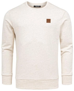 Amaci&Sons Basic College Sweatjacke beige