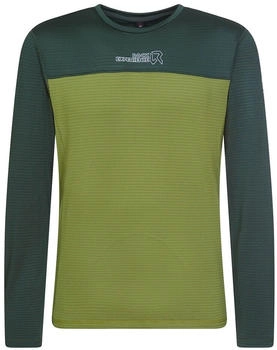 Rock Experience Arrows Crewneck Fleece cardamom seed kombu green REMC03041-C949
