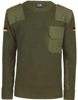 BWuM Bundeswehr Pullover Flaggen oliv
