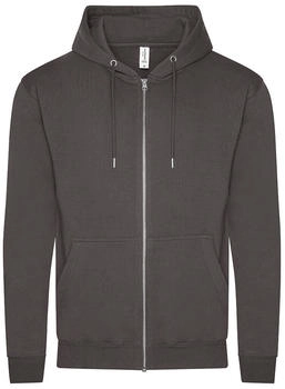 Just Hoods by AWDIS Hoodie durchgehendem Reißverschluss Baumwolle PC4334