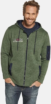 Jan Vanderstorm Fleecejacke 'Asva' grün